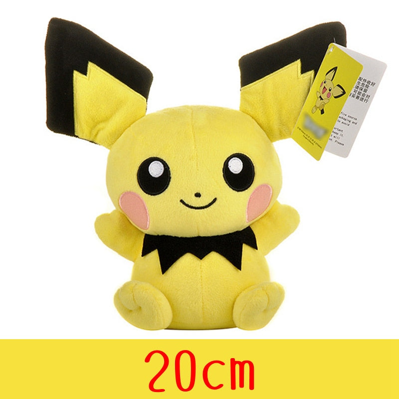 Pokemons de pelúcia 20 a 32 cm