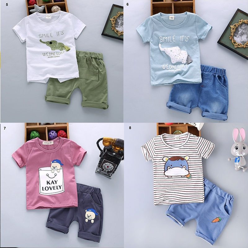 Conjunto de Animaizinhos para Meninos - 9 meses a 3 anos