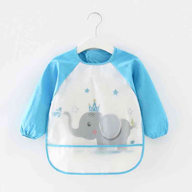Babador Impermeável com Manga Longa e Bolso