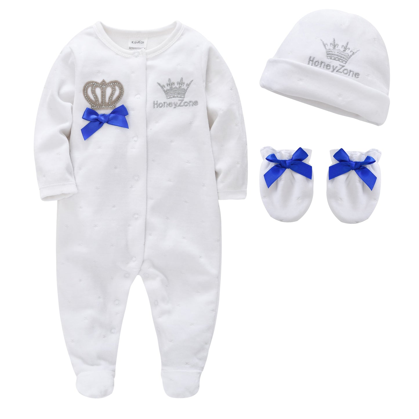 Macacão com Gorro e Luvinhas - RN a 9 meses