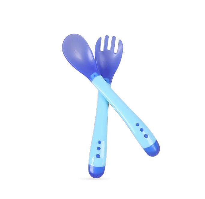Tigela Infantil com Ventosa e Colher com Sensor de Temperatura