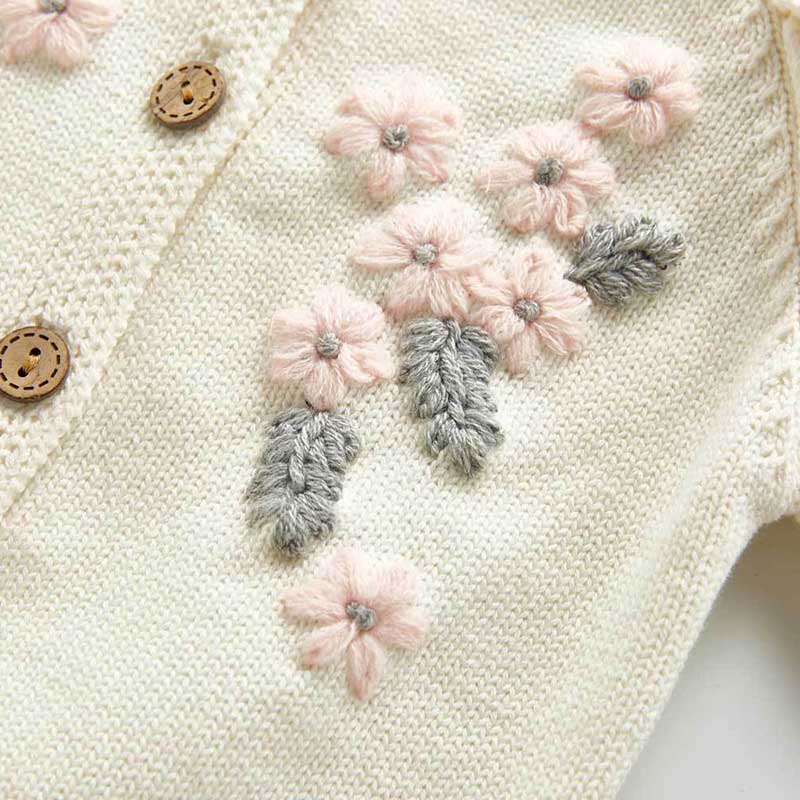 Blusa Feminina de Frio para Bebê de 3 Meses a 3 Anos