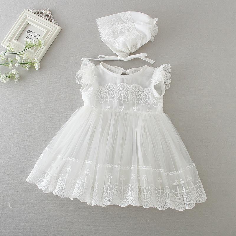 Vestido infantil para batizados e festas