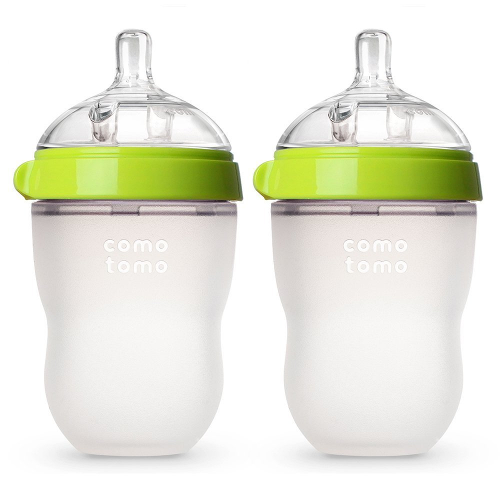Mamadeira de Silicone Dobrável - Comotomo