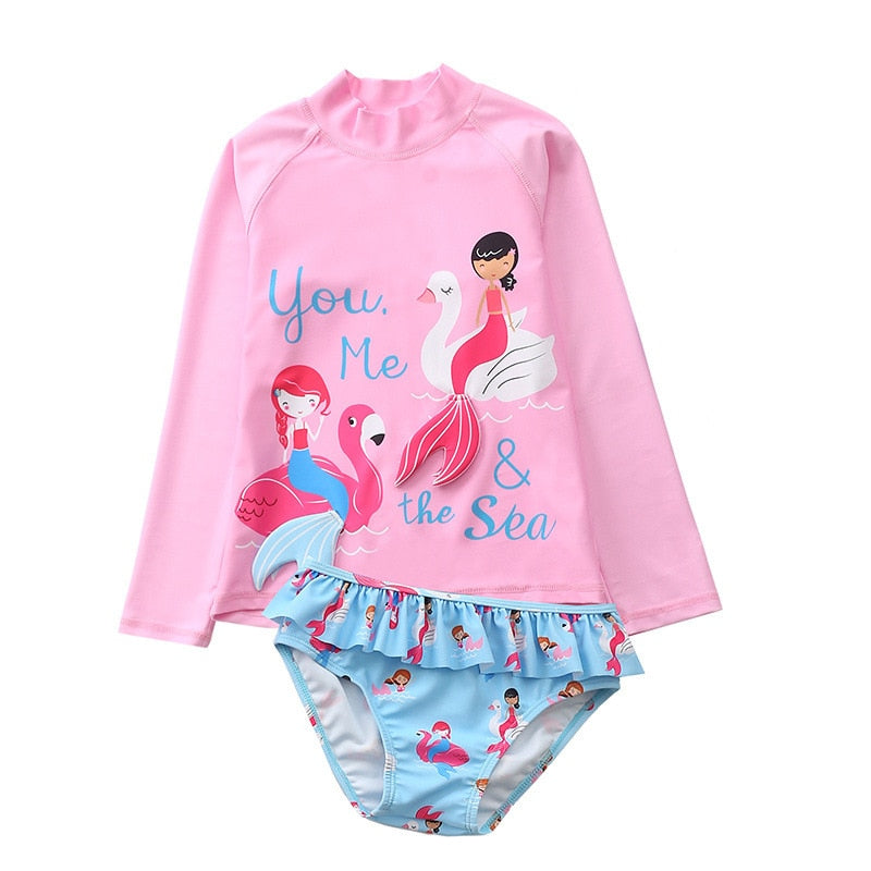 Conjunto Camisa com Proteção Solar UV + Calcinha