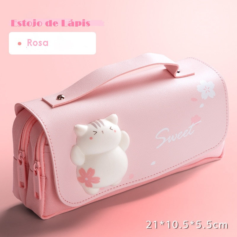 Estojo de Animais e Donuts