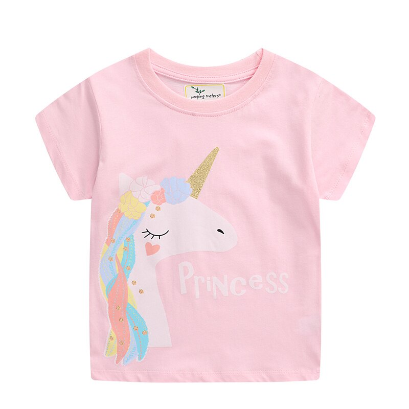 Blusa do Unicórnio para meninas - 2 a 7 anos