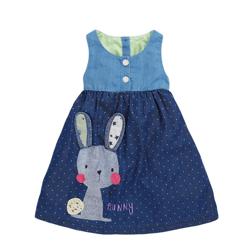 Vestido para meninas - 2 a 7 anos