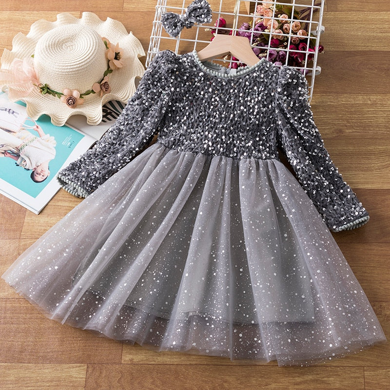 Vestidos de festa para meninas - 3 a 8 anos