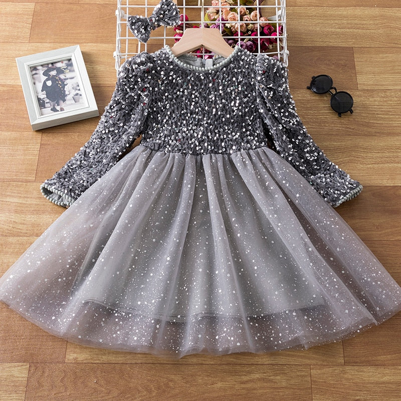 Vestidos de festa para meninas - 3 a 8 anos