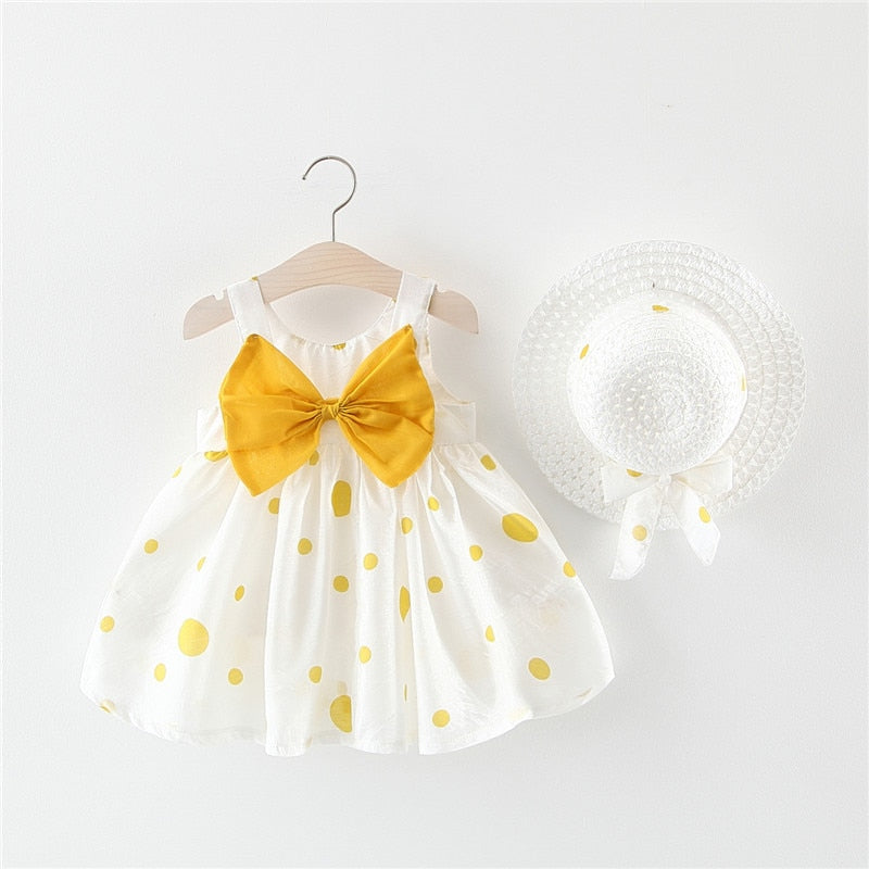 Vestido Florido Colorido - 6 meses a 3 anos