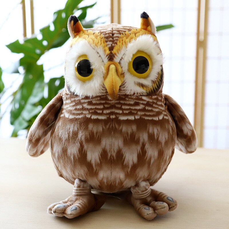 Coruja de Pelúcia 25cm e 35cm
