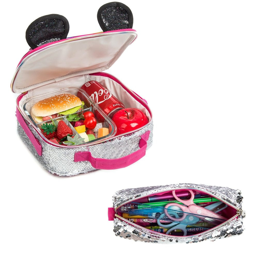 Kit Mochila Escolar Infantil de Panda