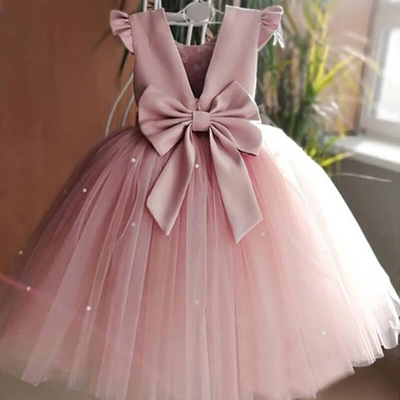 Vestido de Tule - 6 meses a 5 anos
