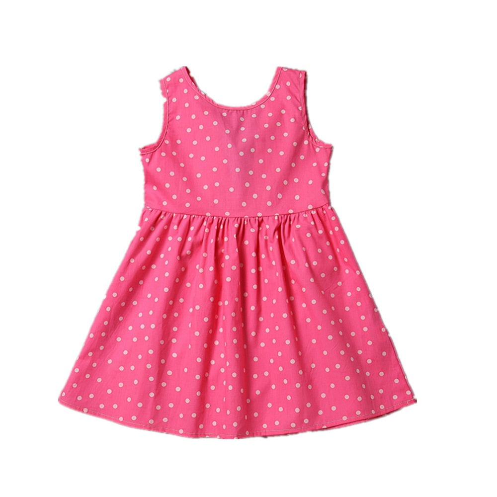 Vestido de verão para meninas - 9 meses a 6 anos