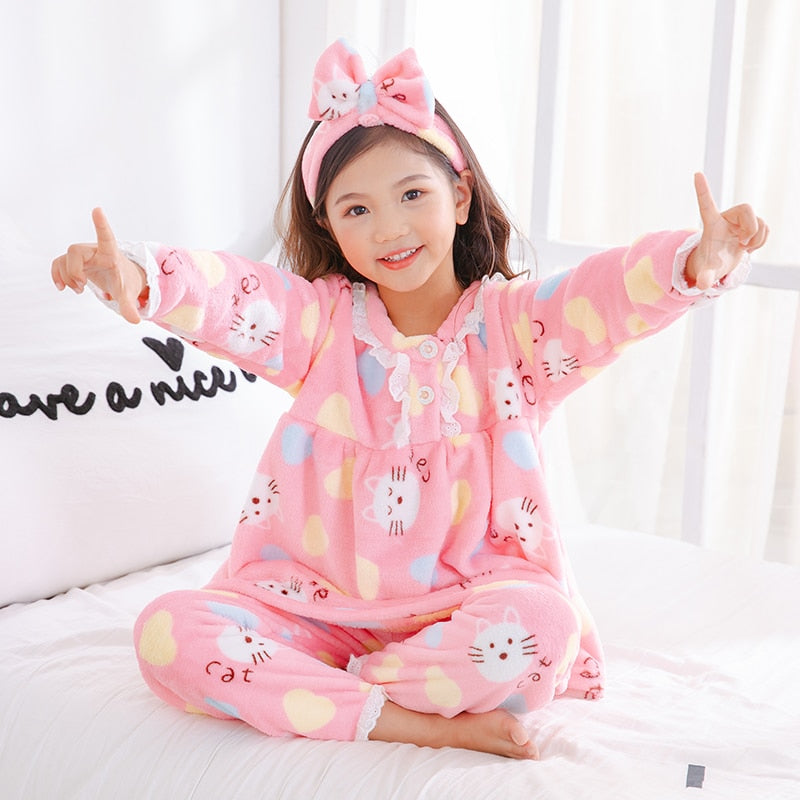 Pijama Lindo de Inverno para Meninas - 8 a 16 anos