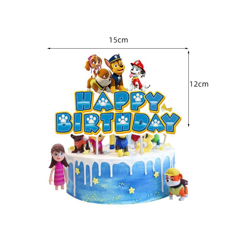 Decoração Patrulha Canina de Aniversário para Meninos