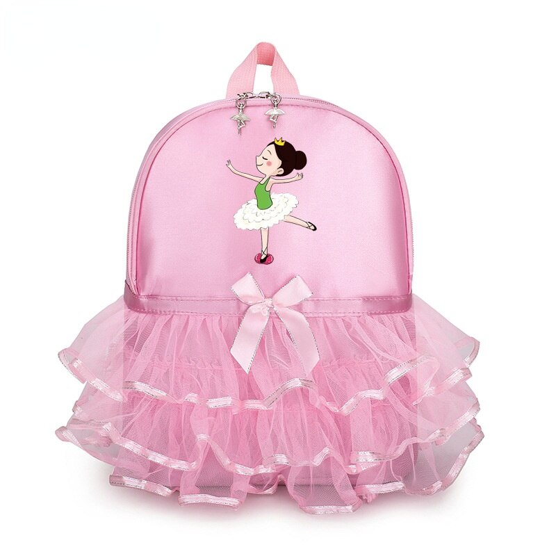 Mochila Infantil Bailarina - Rosa e Lilás
