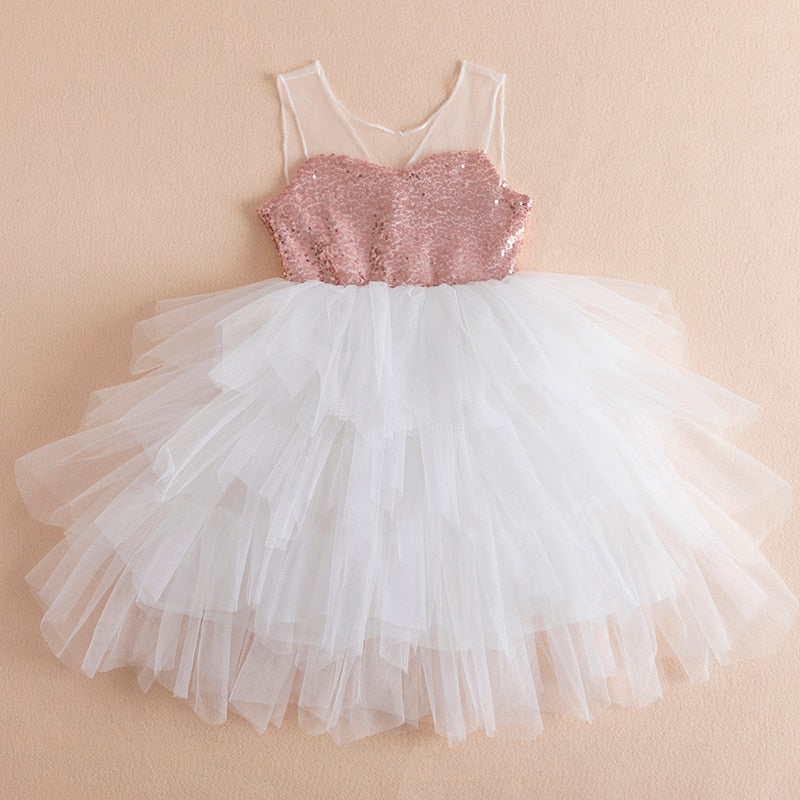 Vestidos de festa para meninas - 3 a 8 anos