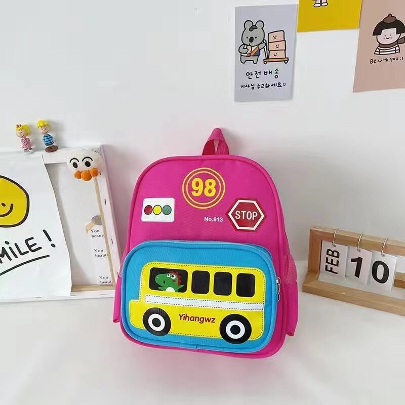 Mochila Escolar Infantil de Carros