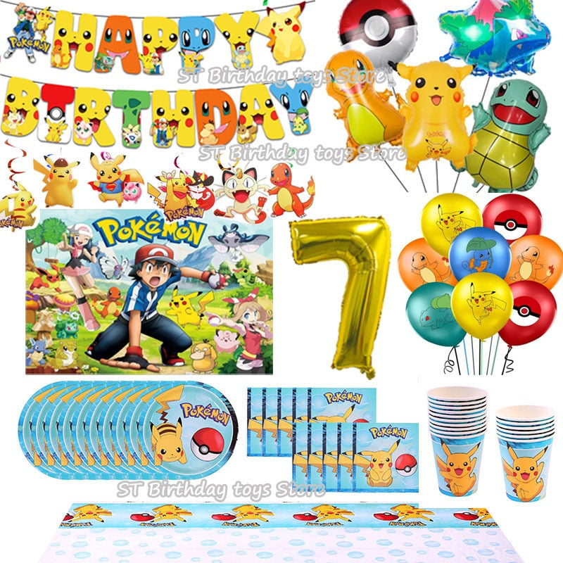 Decoração Aniversário Pokémon