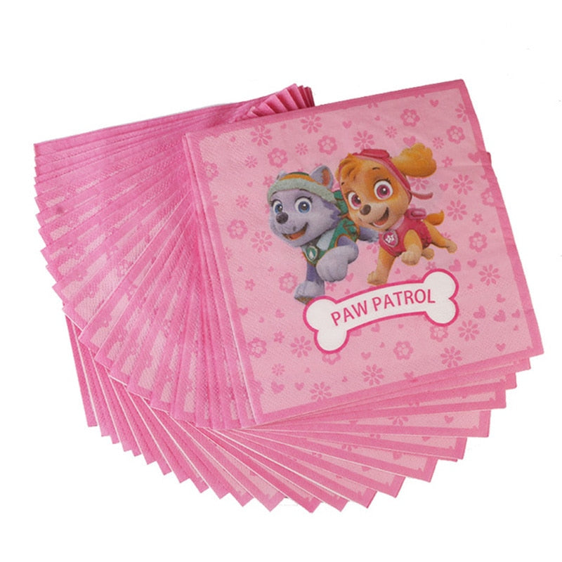Decoração Patrulha Canina de Aniversário para Meninas