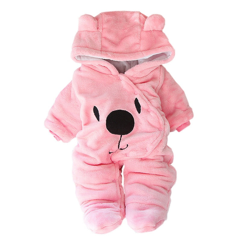 Macacão de Inverno Para Bebê - 03 a 12 meses