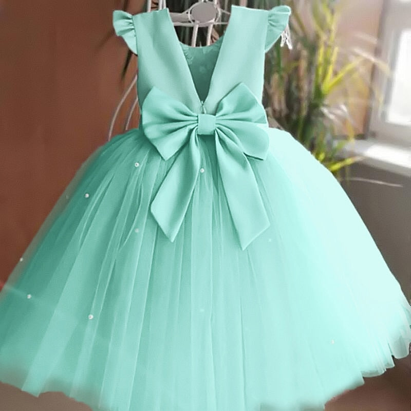Vestido de Tule - 6 meses a 5 anos