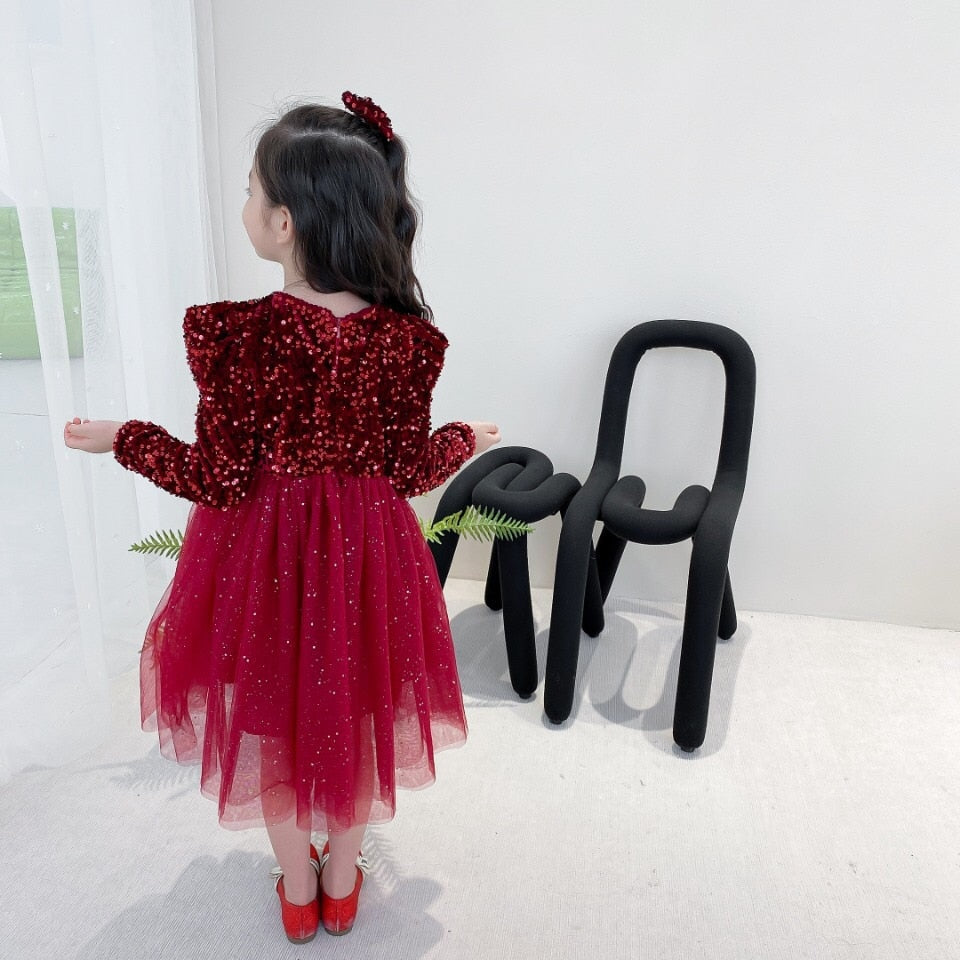 Vestidos de festa para meninas - 3 a 8 anos