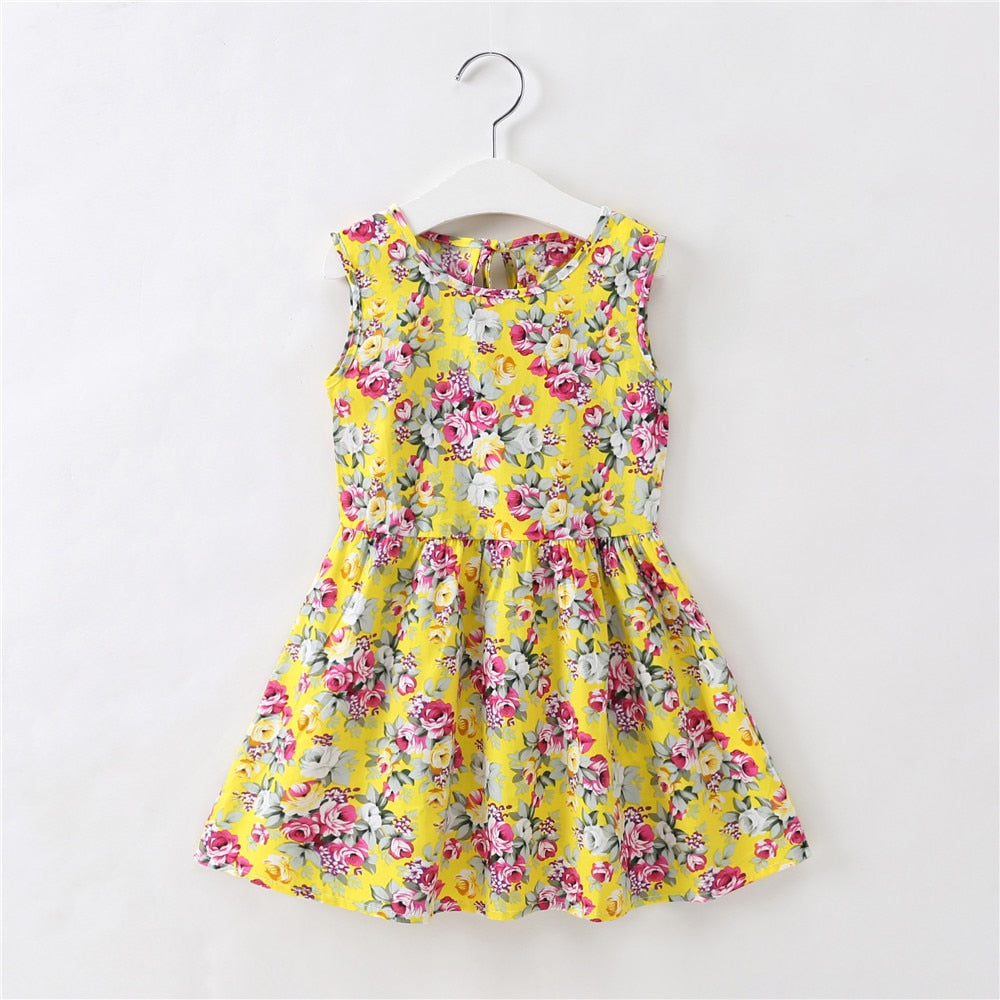 Vestido de verão para meninas - 9 meses a 6 anos