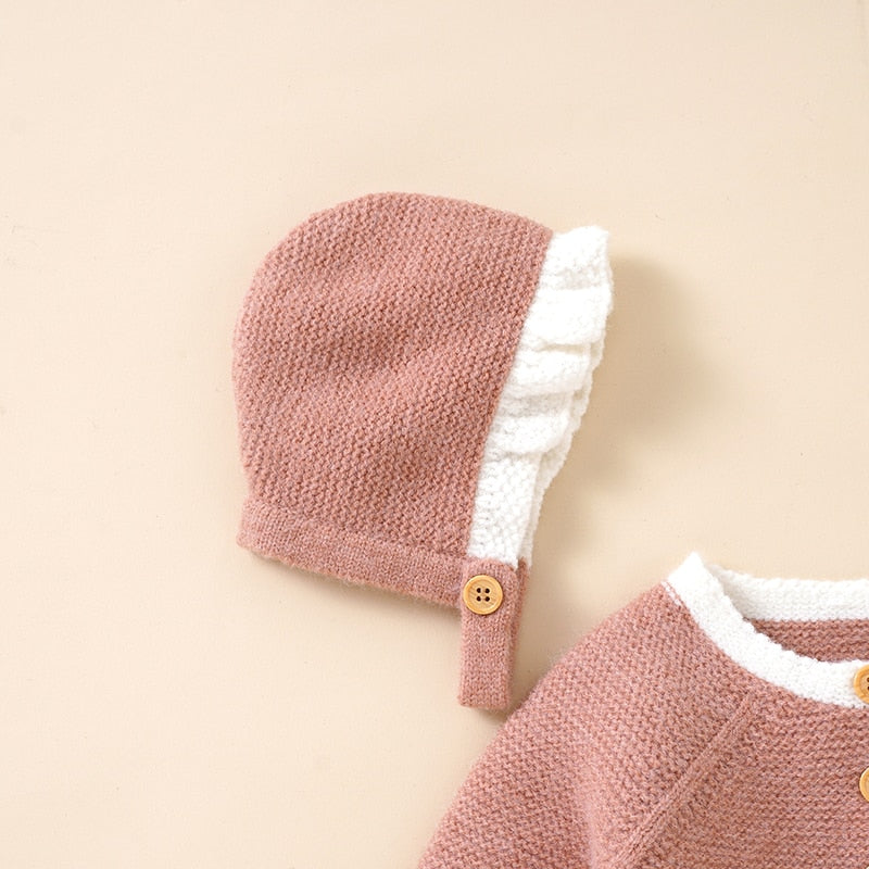 Conjunto Moletom e Calça com Chapéu - 6 meses a 3 anos