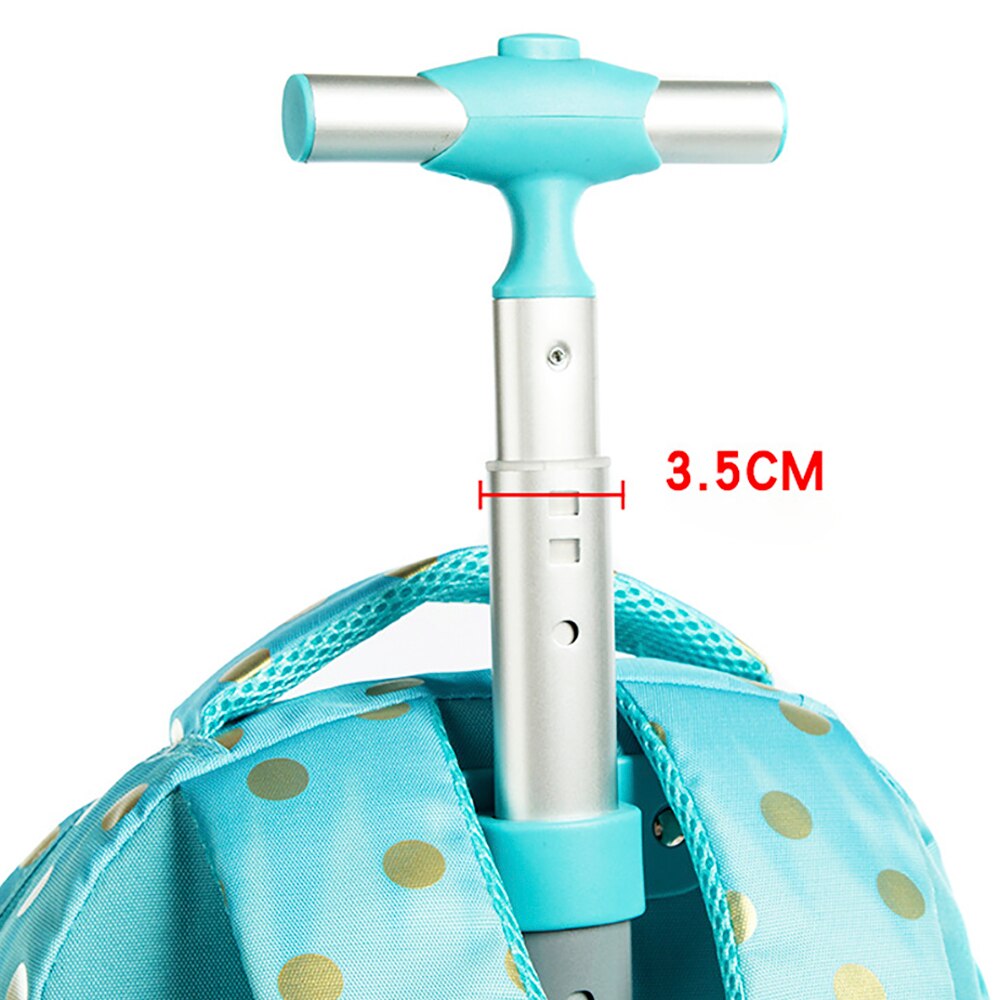 Mochila Escolar Infantil de Paris com Rodinhas