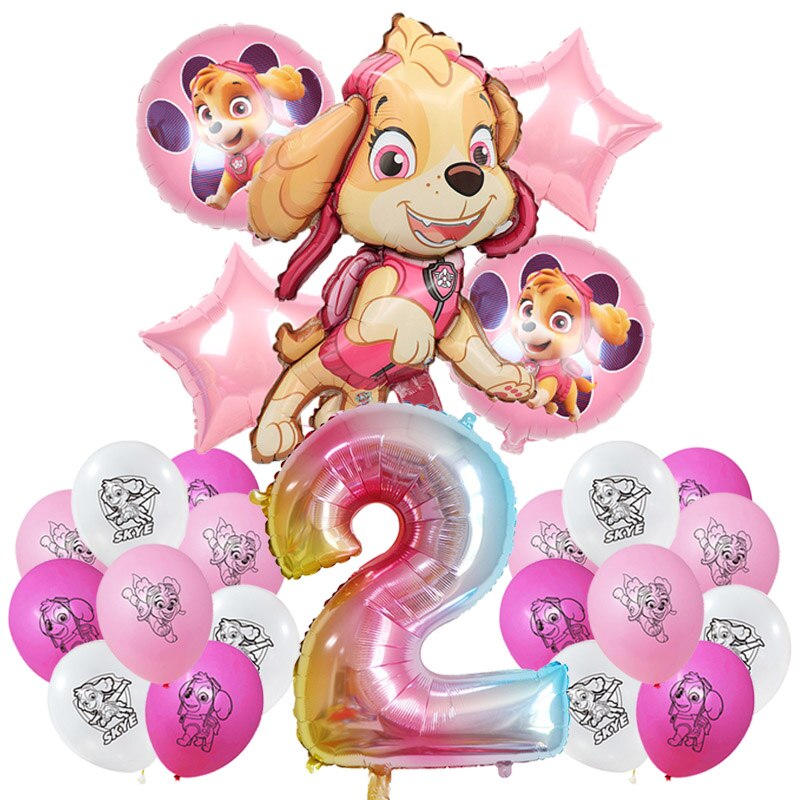 Decoração Patrulha Canina de Aniversário para Meninas