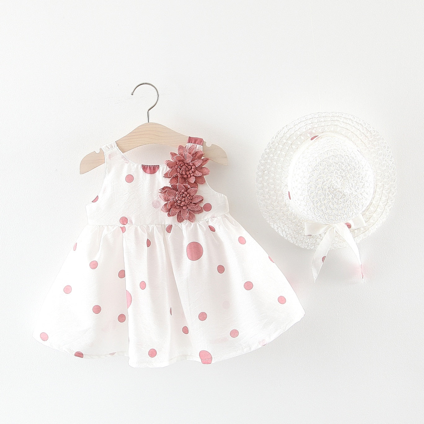 Vestido Florido Colorido - 6 meses a 3 anos
