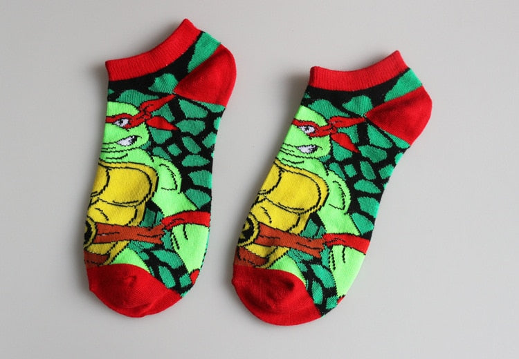 Meias das Tartarugas Ninja