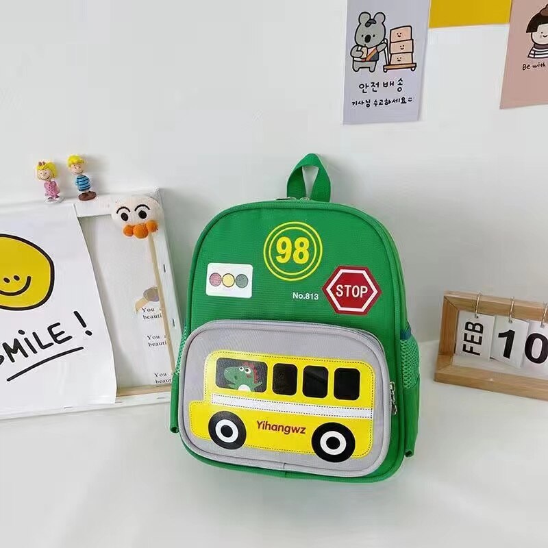 Mochila Escolar Infantil de Carros