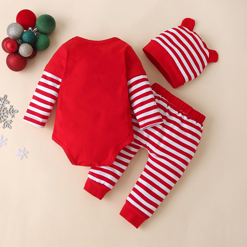 Conjunto Natalino com Touca - RN a 24 meses