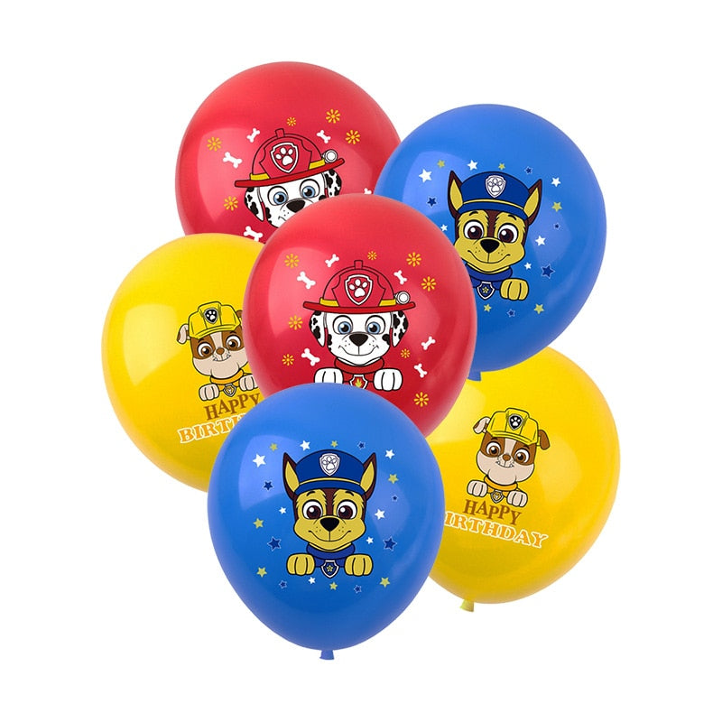 Decoração Patrulha Canina de Aniversário para Meninos