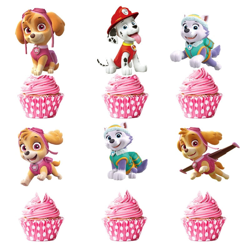 Decoração Patrulha Canina de Aniversário para Meninas