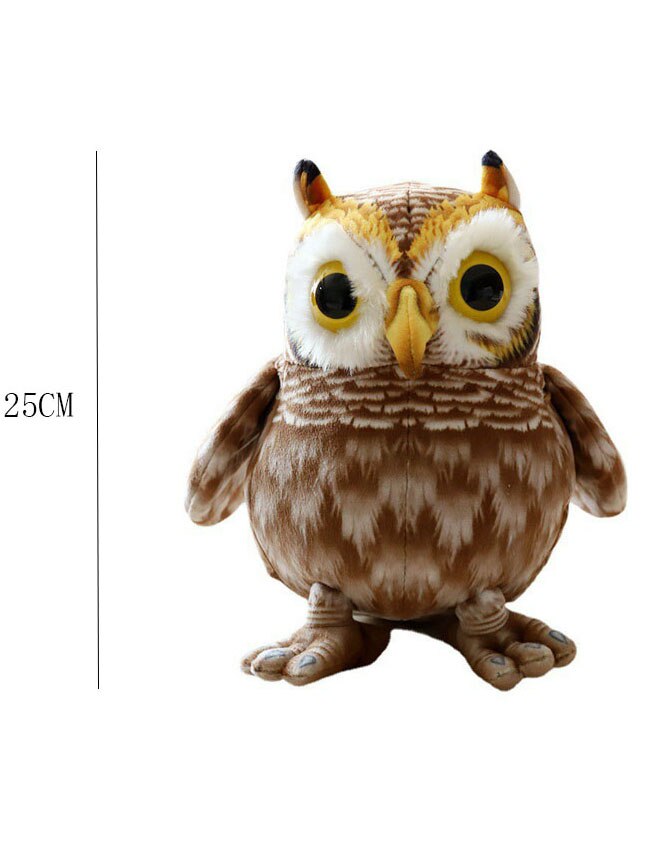 Coruja de Pelúcia 25cm e 35cm