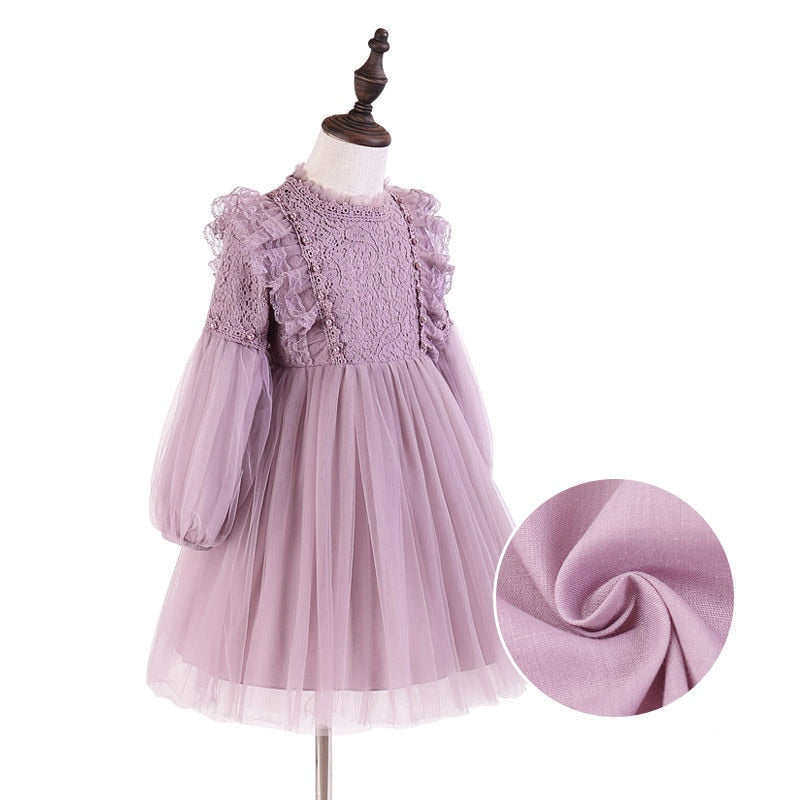 Vestido Rosa de Verão - 2 a 13 anos