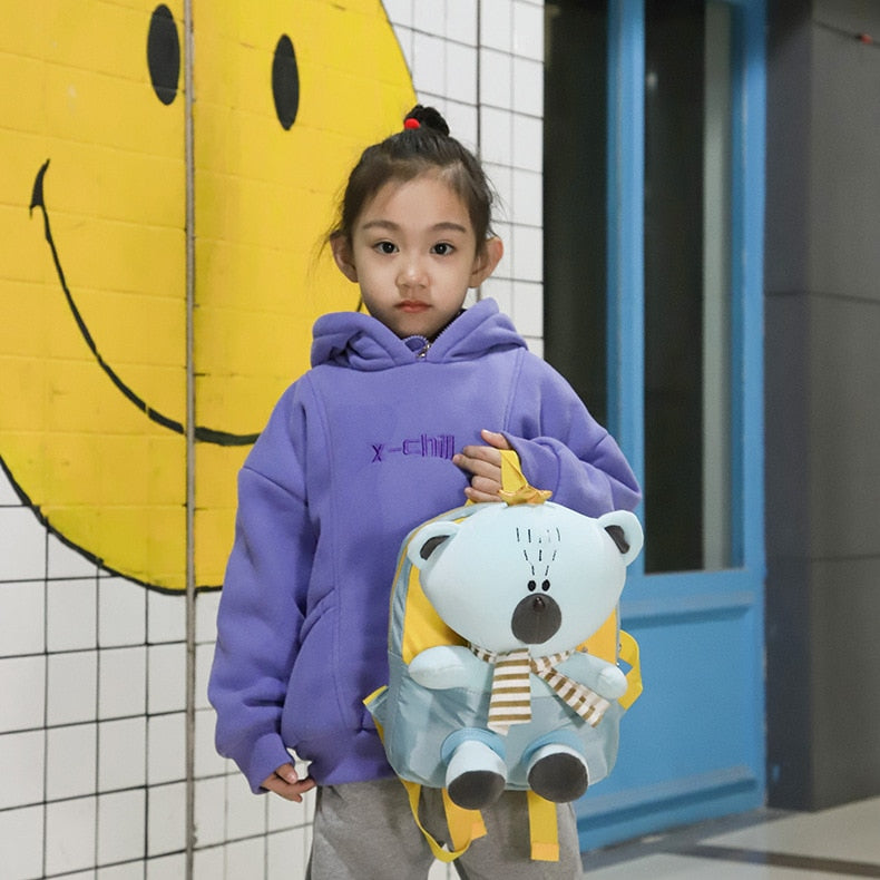 Mochila Escolar Infantil de Urso