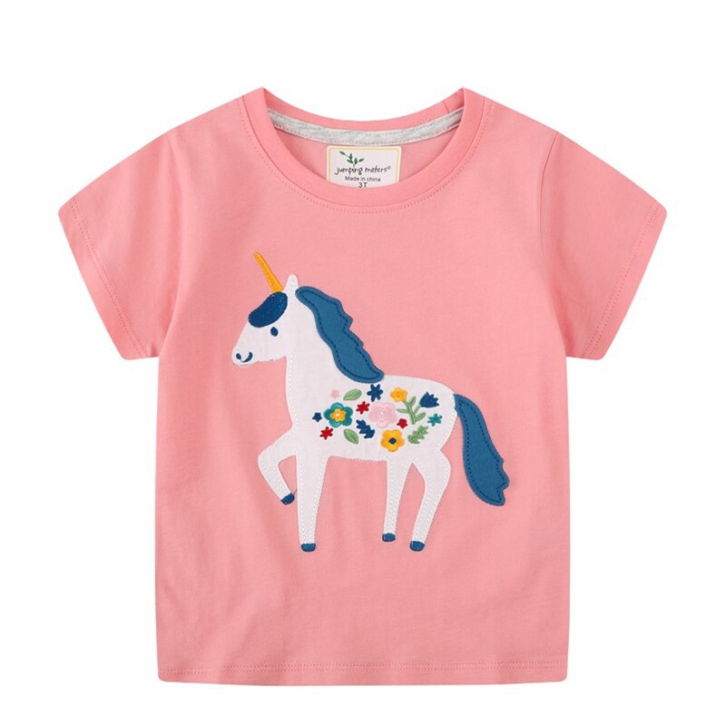 Blusa do Unicórnio para meninas - 2 a 7 anos