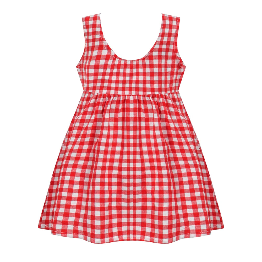 Vestido de verão para meninas - 9 meses a 6 anos