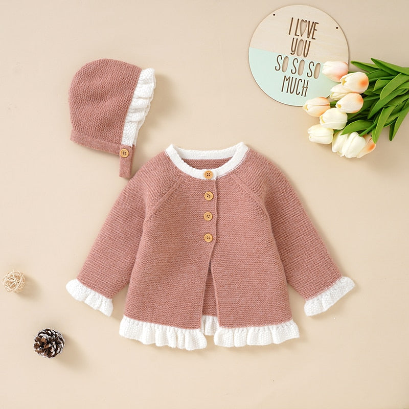 Conjunto Moletom e Calça com Chapéu - 6 meses a 3 anos
