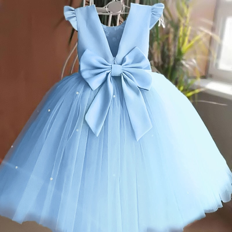 Vestido de Tule - 6 meses a 5 anos