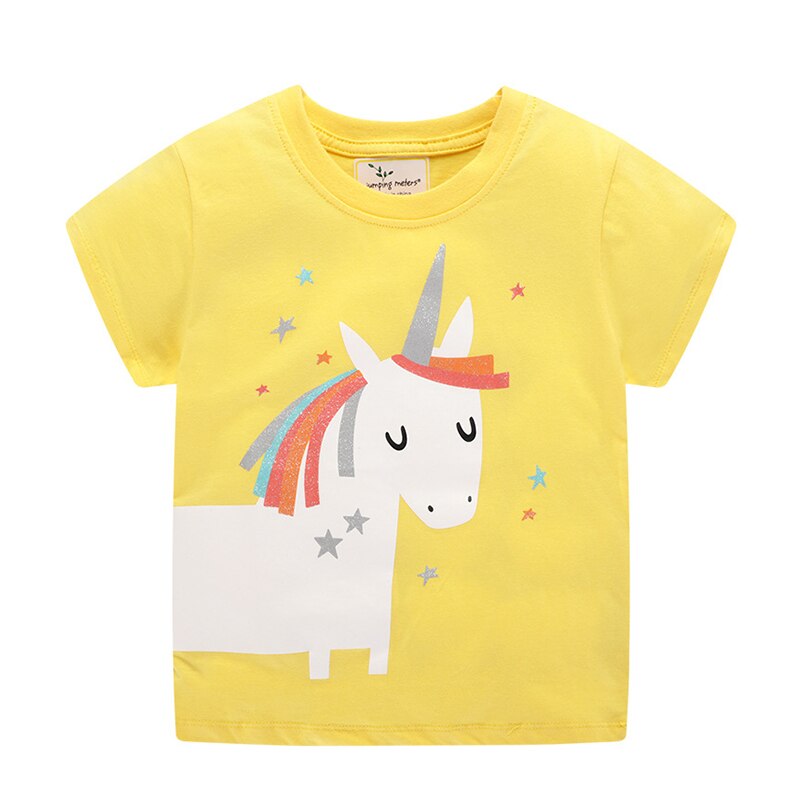 Blusa do Unicórnio para meninas - 2 a 7 anos