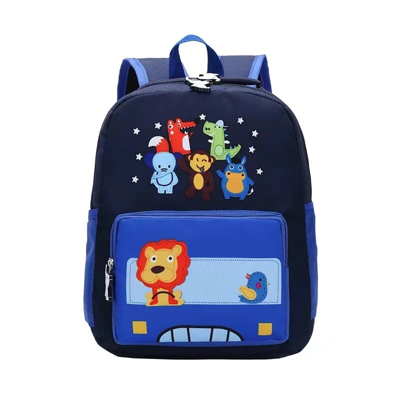 Mochila Escolar Infantil de Carros e Animais