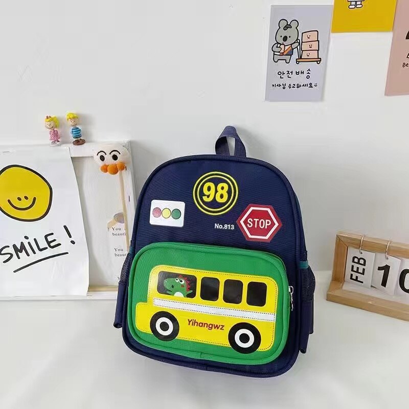 Mochila Escolar Infantil de Carros