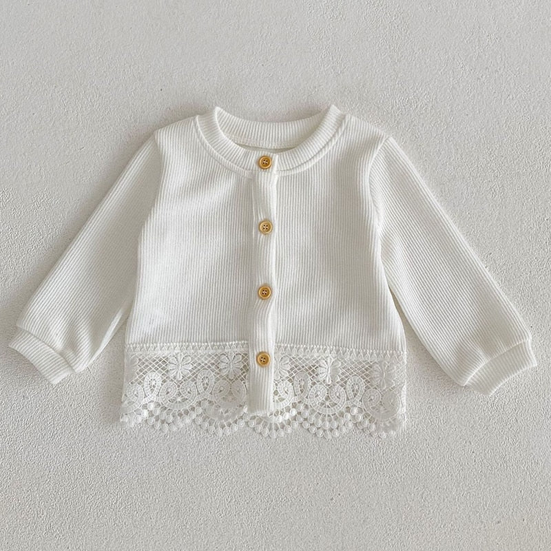 Blusa Feminina de Frio para Bebê de 3 Meses a 3 Anos